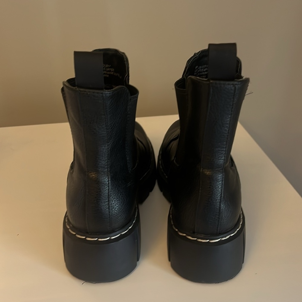 UNIONBAY NWOT Heather Leather Boots black size 6M - Picture 3 of 7